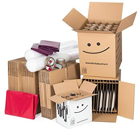 Kit déménagement complet + 1 dévidoir offert