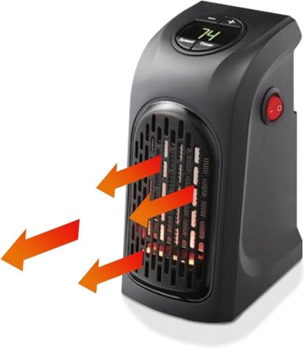 Mini heater Blower Ceramic Hot fanRiscaldatore elettrico da tavolo da 400W Riscaldatore elettrico da tavolo per uso domestico Riscaldatore portatile Riscaldatore per radiatori