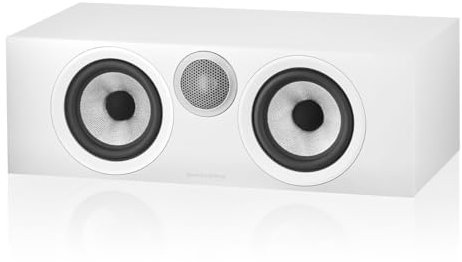Bowers & Wilkins Altoparlante canale centrale a 2 vie HTM6 S3 (bianco)