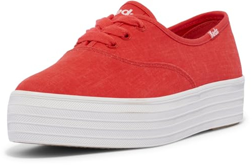 Point LACE UP, RED Linen, 6.5 M