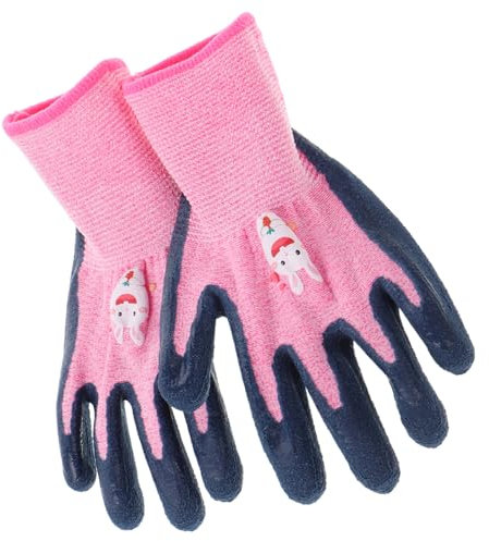 JEWEDECO Handschuhe Für Jungen Und Mädchen Gartenhandschuhe Und Nicht-Handschuhe Für Camping Und Gartenarbeit