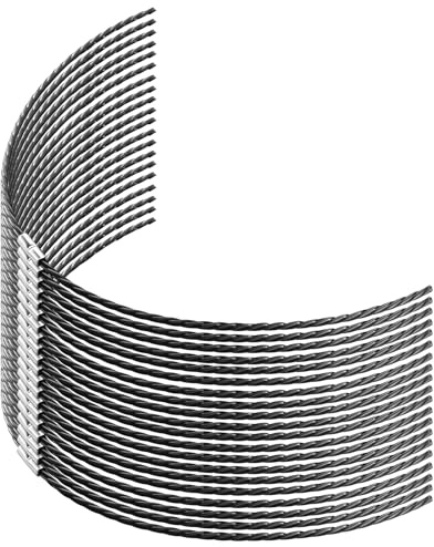 Editbar 20 unidades F016800431 hilo para desbrozadora eléctrica Bosch AFS 23-37 – Hilo de corte extrafuerte, hilo de repuesto para bordes de césped, aceras y cuidado del jardín (longitud: 37 cm