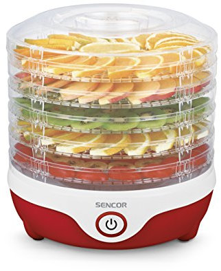 Sencor SFD 742RD - Deshidratador de alimentos, ventilador integrado