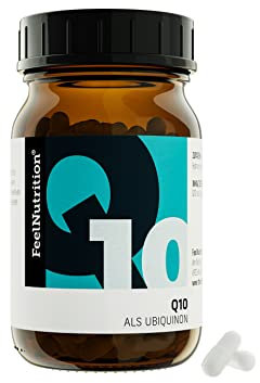 Coenzym Q10 Ubiquinon - IM GLAS, OHNE WEICHMACHER - Pro Kapsel 120 mg Q10 als Ubiquinon - OHNE Magnesiumstearat - vegan & hochdosiert - 120 Kapseln - Deutsche Premiumqualität