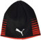 PUMA Unisex Liga Reversible Beanie Mütze, Puma Red-Puma Black, Einheitsgröße EU