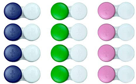 Portalenti - Custodia Per Lenti a Contatto Morbide - 12 Unità