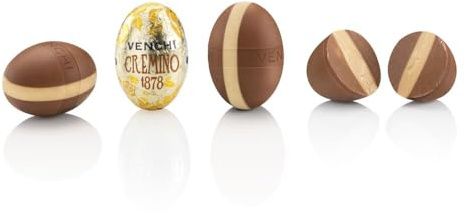 Venchi - Cremino 1878 Mini Huevos de Chocolate, 1 kg - Con Avellanas del Piamonte - Idea para regalar - Sin Gluten