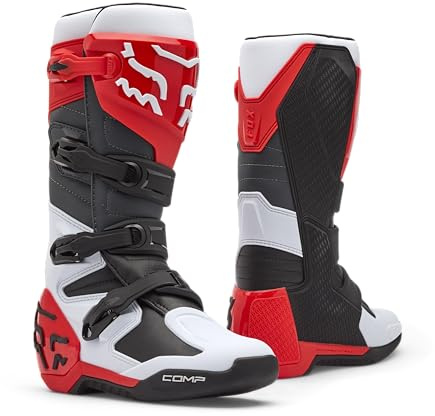 Fox Racing Dirtpaw Glove - Gepolsterte Knöchel, Flex-Komfort, Klettverschluss, Stretch für Beweglichkeit, Langlebige Materialien, High Performance - Farbe: White, Größe: 2X