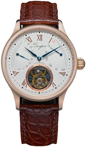 Sugess SU8004GW Tourbillon Master Seagull ST8004 Movement Sapphire Crystal Men's Mechanical Watch 1963