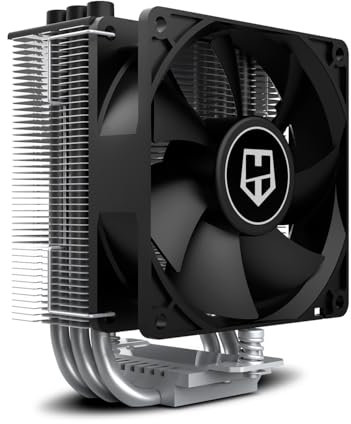 NOX XTREME PRODUCTS HUMMER H-903 – Disipador CPU compatible con Intel LGA y AMD AM4/AM5, 92 mm PWM, 3 heatpipes cobre/aluminio, refrigeración eficiente, negro