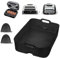 Fioxcomko Silicone Air Fryer Liner with Gloves for Ninja FG551/DG551/IG651 Smart Xl Indoor Grill, Rectangular Air Fryer Liners Reusable, Air Fryer Basket Liners, Ninja Foodi Grill Accessories