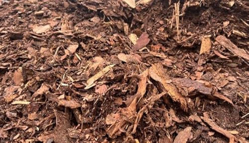 Hilcar 140 Liter Rindenmulch Rinde Gartenmulch Fallschutz Mulch Bodenabdeckung Rinden