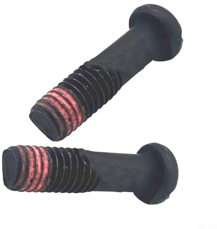 Besttoolifes 2 Pack Flachkopf Bohrfutter Schrauben M6 x 22mm Stahl Ersatzteil 251468-5 Kompatibel mit für Makita HP457 BDF456 BHP442 BHP451 DDF453 DDF485 DHP485 Driver Drill Tools