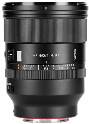 VILTROX AF 50mm F1.4 Pro Camera Lens for Sony FE Full Frame Auto Focus Prime Lens