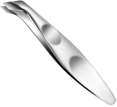 HONMEET Tronchese Cuticole in Acciaio Inossidabile per Manicure e Pedicure Rimuovi Pellicine e Peli Morti con Impugnatura Ergonomica Strumento Portatile per Unghie e Cura