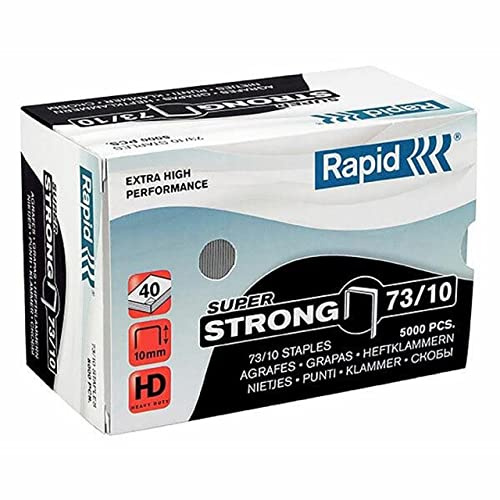 Rapid 24890400 3/8-Inch 73 Series Staples for Stapling Pliers with HD31, 5000 Per Box