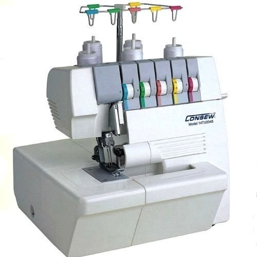 Consew 14TU2345 Portable Coverlock Multifunction Coverstitch Overlock Serger