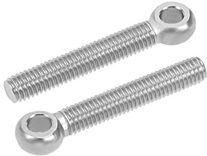 sourcing map M8x50mm Acier inoxydable 304 œil levage épaule machine monté boulon 10pcs
