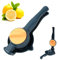 Zitronenpresse Manuell, Handpresse Zitruspresse, Limettenpresse Saftpresse Manuell, Orangenpresse, Zitronen Limetten Saftpresse für Kalk Zitrusfrüchte (Blau)