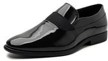QUEEN HELENA Moccasini Lucidi Eleganti Uomo Scarpe Basse Comode U1805