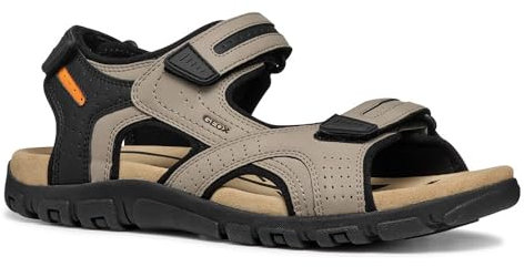 Geox Herren Uomo Strada D Sport Sandal, Sand, 41 EU