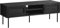 TV-Schrank, Fernsehtisch mit 2 Türen, 120 cm lang, TV-Regal für Fernseher bis zu 55 Zoll, verstellbare Ablagen, für Wohnzimmer, Esszimmer, Schlafzimmer, Kabelloch, polyrattan, Melaminoberfläche