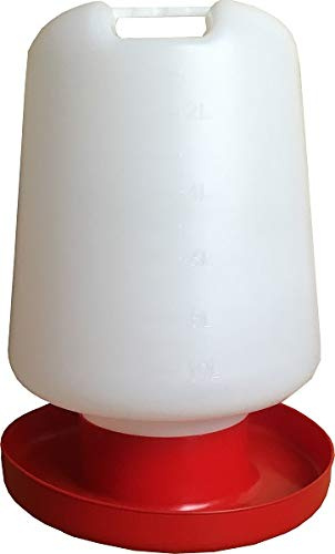 ARTEMA Bebedero plástico Resistente para Aves u Otros Animales (8L)