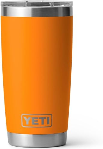 YETI Rambler 20 oz Stainless Steel Vacuum Insulated Tumbler with MagSlider Lid (King Crab)