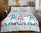 Rapport Home Gonk Family Winter Weihnachten Einzelbettwäsche-Set, Mikrofaser, wendbar