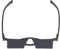 Annadue Lazy Glasses Zum Auflegen Einer Brille, Lesebrille mit Horizontalem High Definition Prisma, Umgedrehte 90 Grad Brille Zum Fernsehen, für Reisen auf Reisen
