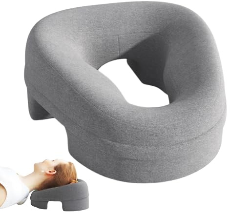 Almohada boca abajo, Reposacabezas de masaje con orificio facial, Almohada boca abajo después de cirugía de ojos, Almohada para dormir boca abajo, Almohada boca abajo Poggi