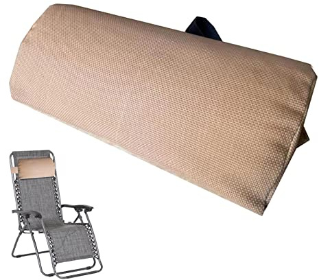 Almohada de apoyo para el cuello para sillón reclinable | Cojín de apoyo para reposacabezas con sujetadores ajustables de - Cómoda almohada de apoyo para la cabeza y el cuello, 14.6 x 6.7 Yiida