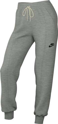 Nike FB8330-063 Nike Sportswear Tech Fleece Pantaloni Sportivi Donna Dk Grey Heather/Black Taglia M