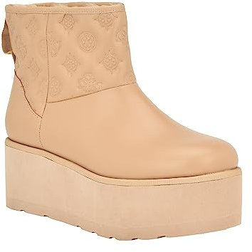 GUESS Damen Jilla Stiefelette, Camel 101, 38.5 EU