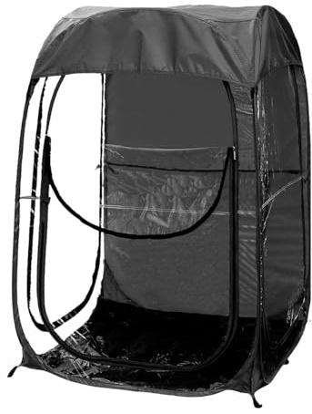 Weather Pod, Pop Up Sports Tent 2 Person, Clear Tent Portable & Foldable for Watching Outdoor Sports Events, Camping, Fishing (Weather Pod-3)