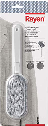 Rayen | cepillo de ropa | Perfecto para el pelo de mascotas | Cabezal giratorio | Todo tipo de superficies