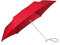 Samsonite Alu Drop S - 3 Section Manual Mini Flat Regenschirm, 23 cm, 1 Liter, Tomato