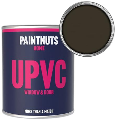 Paintnuts UPVC Window & Door Paint - RAL-6022 - OLIVE DRAB Satin 250ml Tin