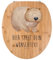 Mr. & Mrs. Panda Personalisierter WC Sitz Motiv Wombat - Personalisierte Geschenke, Tiere, Spruch, Toilettendeckel mit Namen, lustige Sprüche,