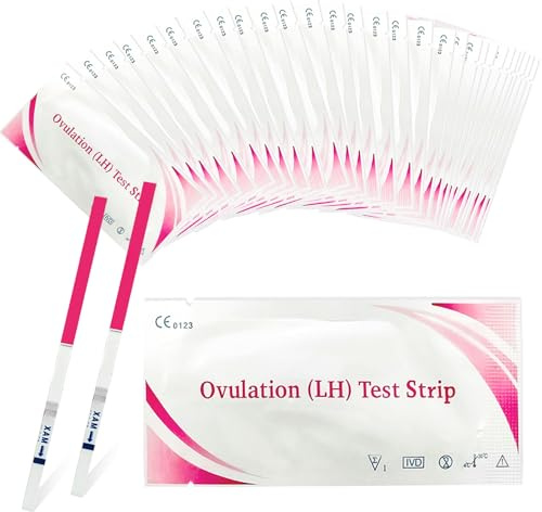 30 Pcs LH Rapid Sensitive Fertility Ovulation and Pregnancy Predictor Tests Strips Sticks - Rapid and Accurate Results
