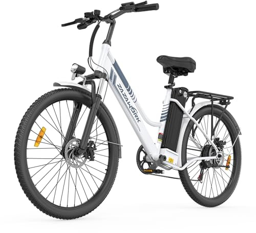 WITAMBIKE E Bikes for Men Adults, Electric Bike with 7-Speed, Disc Brakes & Spring Shock Absorber, 36V20AH Battery 100-120km Range, 250W Motor Road Bike Electric Bicycle