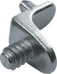 Hafele 12 Shelf Support Lug Pins Studs Steel 5mm Kitchen Bedroom