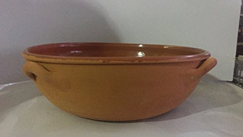 Le Terrecotte di Cassiano Fabio tegame manufatto in Terracotta cm 35