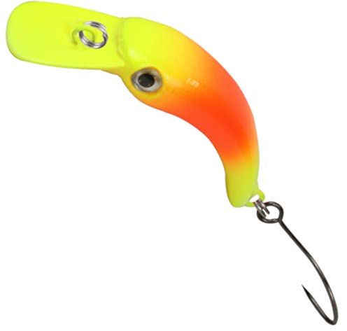 FTM Unisex – Erwachsene 10C8900075C10 Wobbler Masu 1,2g 2,9cm-Forellenwobbler zum Spinnangeln, Miniwobbler zum Forellenangeln, Forellenköder zum Spinnfischen, Farbe:gelb/rot/gelb, Bunt, Normal