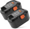 CELLONIC 2X Batería Premium 14.4V, 3Ah Compatible con AEG BSB14 C, BS14 G2, BS 14 G2, BS 14 X,BSB 14 G, Batería con Li Ion bateria de Repuesto L1414R, L1430R, L1420R,BL414G, B1415R, B1420R Pila