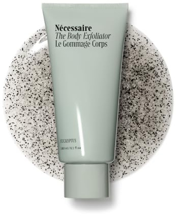 Nécessaire The Body Exfoliator. Eucalyptus. AHA/BHA/PHA. Resurface Skin. Smooth KP and Rough Patches. Hypoallergenic. Dermatologist-Tested. 180 ml / 6.1 fl oz