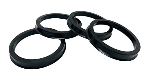 72.6 auf 66.6mm 4x Stück Zentrierringe Distanzring Lochkreisring Mittelring Mittenring für Felgen Alufelgen Zentrierbolzen MAXXONI