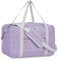 Narwey für Ryanair Handgepäck 40x20x25 Faltbare Reisetasche Handgepäck Tasche Flugzeug Weekender Reisetaschen Sporttasche 20L (Lila)