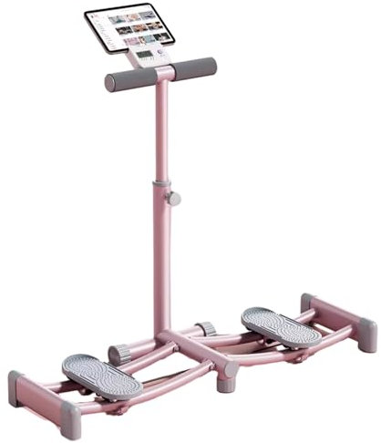 GANDUS Beinmaschine Bein -Trainer -Skigrainingsmaschine mit Timer, Postpartale Reparaturtrainer für Zuhause, Oberschenkeltrainingsgerät mit Einstellbaren Stangen, Body Shaper