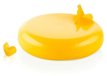 silikomart | Stampo in Silicone ECLISSE, Antiaderente, Confezione da 1 Stampo, 3D Design, Ø 180 h 45 mm, Volume 1 l, Made in Italy